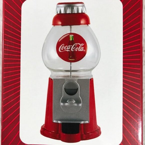 Vintage Coca-Cola Authentic Metal and Glass 10" Gumball Machine - Picture 2 of 14